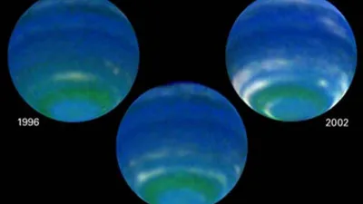 Neptun Ein 3d Blauer Planet In Einer Schwarzen Weltraumumgebung, Orbit,  Weltraumplaneten, Saturn Hintergrund, Foto und Bild zum kostenlosen Download