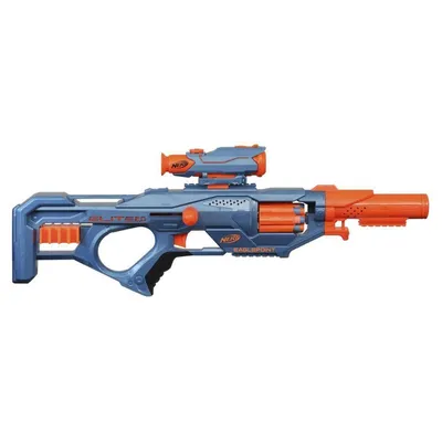 Nerf Elite 2.0 Eaglepoint RD-8 Blaster, 8-Dart Drum, Detachable Scope and  Barrel, 16 Official Elite Darts, Bolt Action - StarAndDaisy