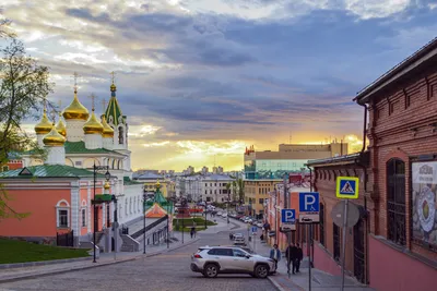 Вечерний Нижний Новгород - Фото с высоты птичьего полета, съемка с  квадрокоптера - PilotHub