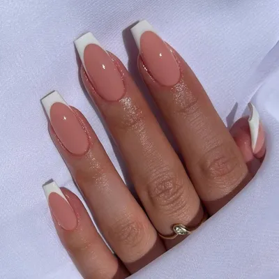 Красивый и необычный френч - 20Nails