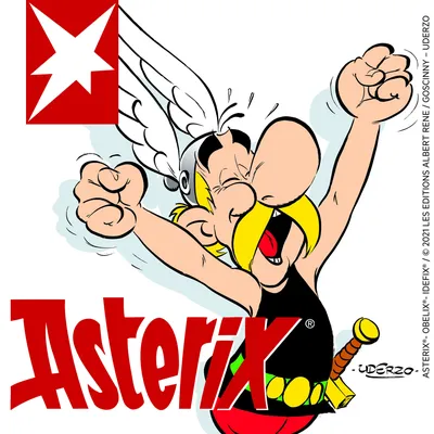 Asterix And Obelix Art Print by Michiel Folkers | iCanvas