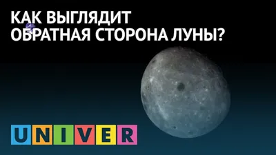 Ученые выяснили, почему обратная сторона Луны отличается от ее видимой  части - АЗЕРТАДЖ