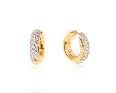 Оригинальные золотые серьги Cartier Hope – купить за 647 500 ₽ в  интернет-магазине Mister Diamond с бесплатной доставкой