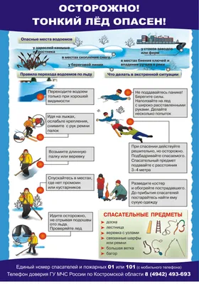 Осторожно! Тонкий лед опасен! - Новости - Главное управление МЧС России по  Ульяновской области