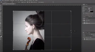 Как отзеркалить изображение в Photoshop - Уроки по Adobe