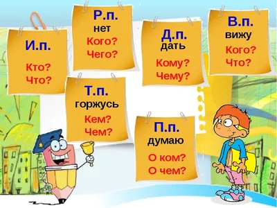 Падежи в немецком языке - eKidz