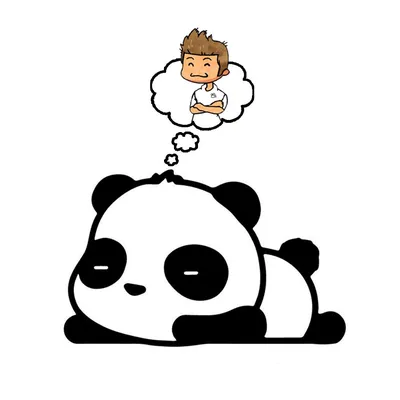 Cute panda cartoon, Panda drawing, Panda illustration