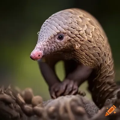 Pangolin on Craiyon