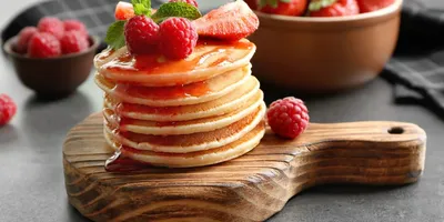 Настоящие американские панкейки (American pancakes) рецепт – Американская  кухня: Завтраки. «Еда»