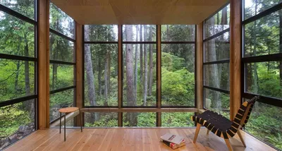 Панорамные алюминиевые окна в частном доме — Конструкции из алюминиевого  профиля в СПБ