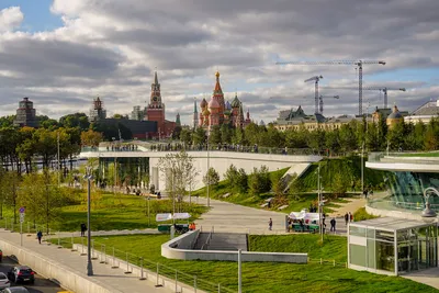 Парк Зарядье в Москве | \"Параллель\"