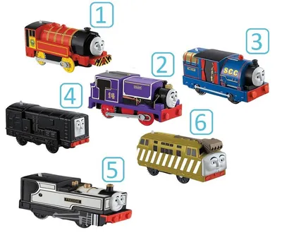 Моторизированные паровозики Томас и его друзья Mattel CKW29