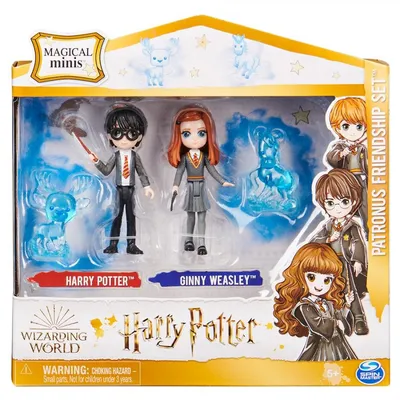 Игровой набор 'Мир волшебников' WIZARDING WORLD SM22005/8239, (Гарри,  Джини, 2 магических существа) | Купить в интернет-магазине Goodtoys