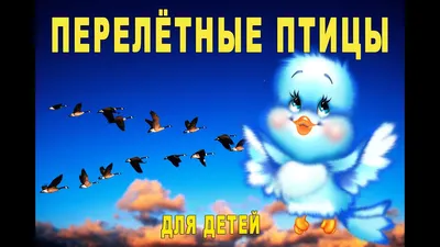 Перелетные птицы