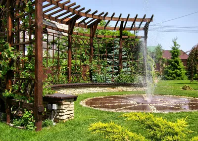 Просто фото: 16 пергол, которые украсят сад | Houzz Россия