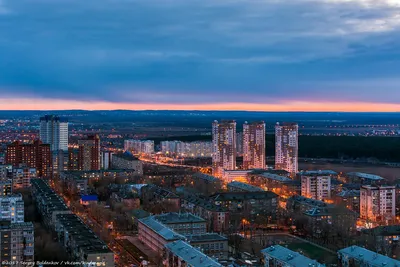 Лучшие фото: ночная Пермь с высоты... | AU3142 | Дзен