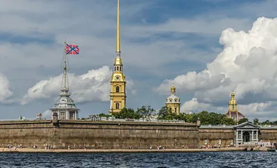 Петропавловская крепость - Санкт-Петербург, Россия - на карте