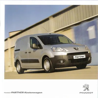 Prospekt / Brochure Peugeot Partner Kastenwagen 07/2011 mit Preisliste |  eBay