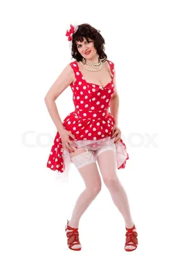 Vintage pin up girl kitchen hi-res stock photography and images - Alamy