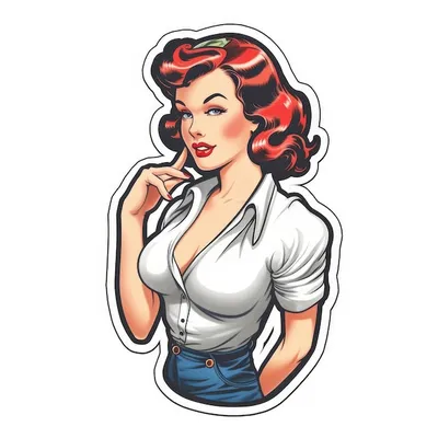 Pin Up Vector Art, Icons, and Graphics for Free Download