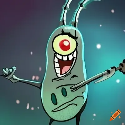 I made Plankton from SpongeBob into an Among Us skin! : r/AmongUs