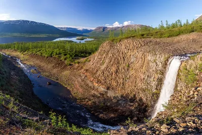 Фото,плато Путорана, художественная …» — создано в Шедевруме