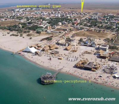 Пляж Поповки в Крыму