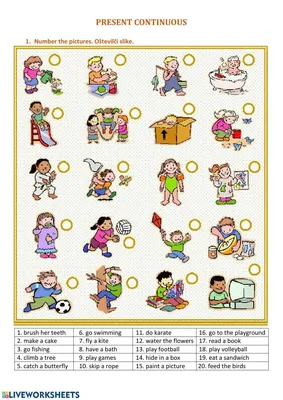 Present Continuous Tense, Examples, Formula, Rules