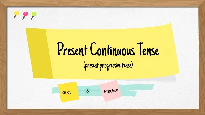 Present Continuous Tense - My English Path