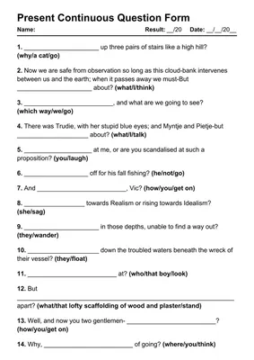 Present Continuous Tense—Rules of Usage with Examples