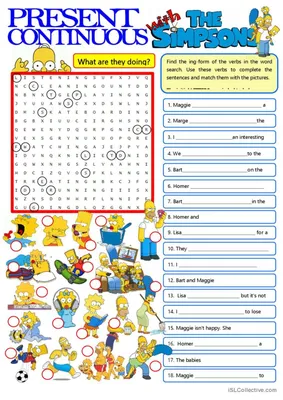 Present Continuous Flashcards for Elementary ESL – Bilingual Marketplace