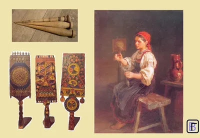 Прялка корневая - Коллекция Пермской госудраственной художественной галереи