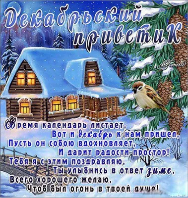 Привет декабрь