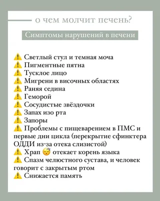 Заболевания печени: симптомы, признаки и профилактика