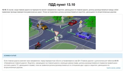 Перекресток - классификация и правила проезда