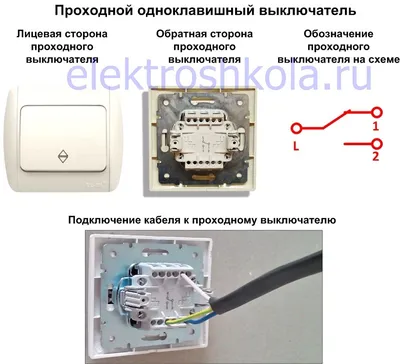 Переключатель 1-клавишный (проходной выключатель) STEKKER PSW10-9005-01,  250В, 10А, серия Эрна, белый 39617 цена 150 руб.