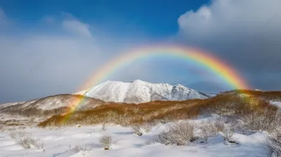 Радуга настоящая - красивые фото