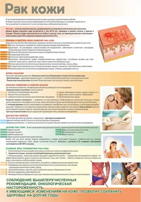 Рак кожи: симптомы, диагностика, лечение, стадии и профилактика онкологии