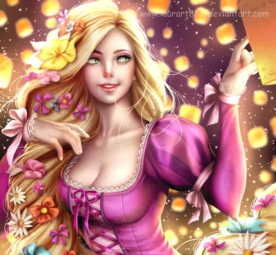 Фото Rapunzel / Рапунцель из мультфильма Tangled / Рапунцель: Запутанная  история, by Laurart88