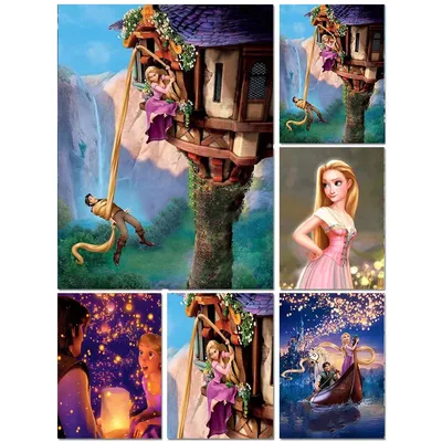 Рапунцель в платье (Rapunzel Gown) из мультика Рапунцель: Запутанная история