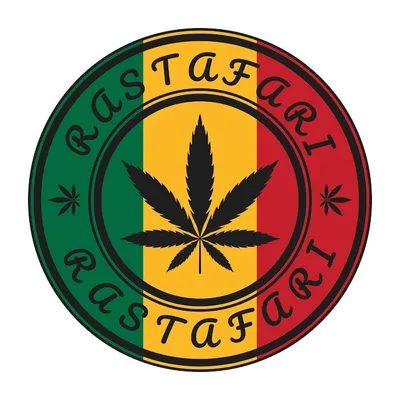 Marijuana Rasta patch, iron on patch ca.110mm