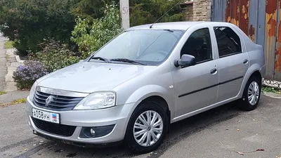 Бампер передний в цвет кузова Renault Logan 2 Рено Логан (2014-2018)  Renault Sandero 2 Рено Сандеро D69 - GRIS PLATINE -Серебристый - купить с  доставкой по выгодным ценам в интернет-магазине OZON (573370113)