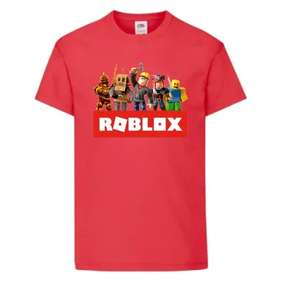 Футболка дитяча з принтом Логотип квадрат Roblox