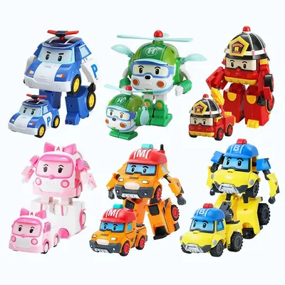 Robocar Poli Diecast Car Toys Figures Collection 27 Series | eBay