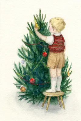 Очень красивая рождественская открытка…» — создано в Шедевруме