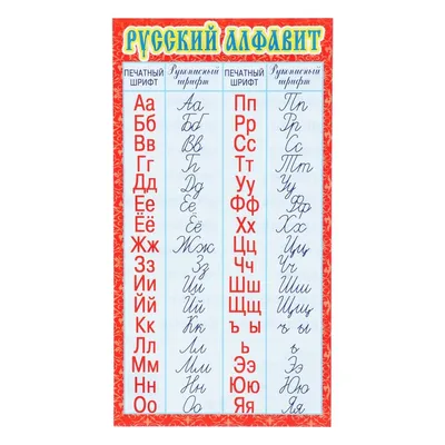 Русский алфавит. А4. купить оптом в Екатеринбурге от 14 руб. Люмна