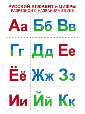 Плакат Русский алфавит - прописи купить, скачать