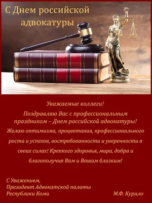 С Днем адвокатуры Украины 2023: поздравления в стихах, прозе и картинках —  Разное