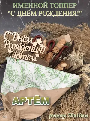 С Днем рождения, Артем!