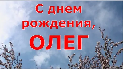 открытка на день рождения Олег без видео｜Поиск в TikTok